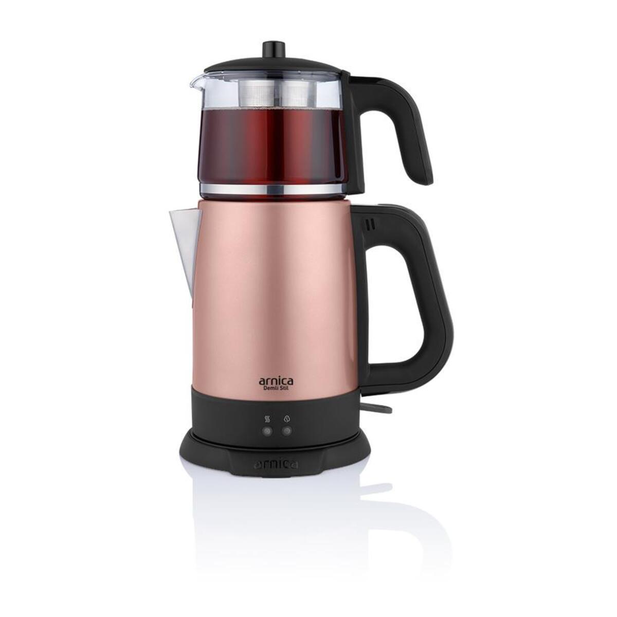 Arnica Çay Makinesi Demli Stil Cam İh33200 Rose