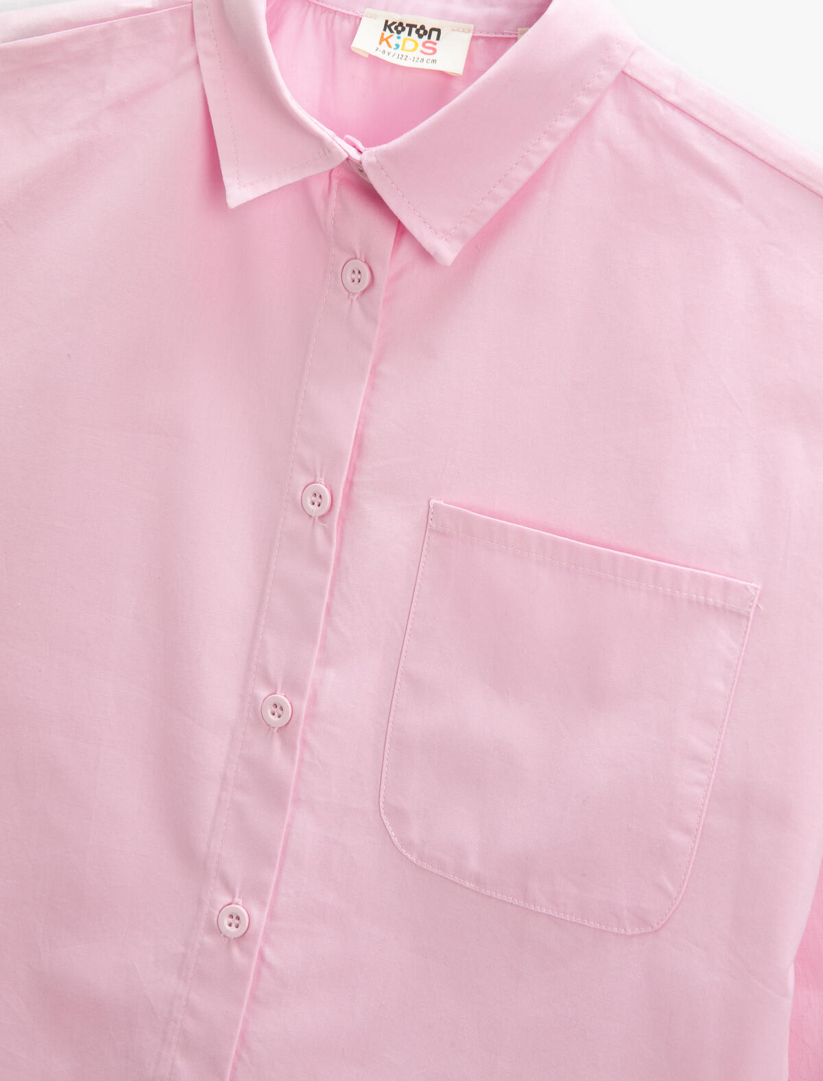 Koton Gömlek 3SKG60020AW Pembe