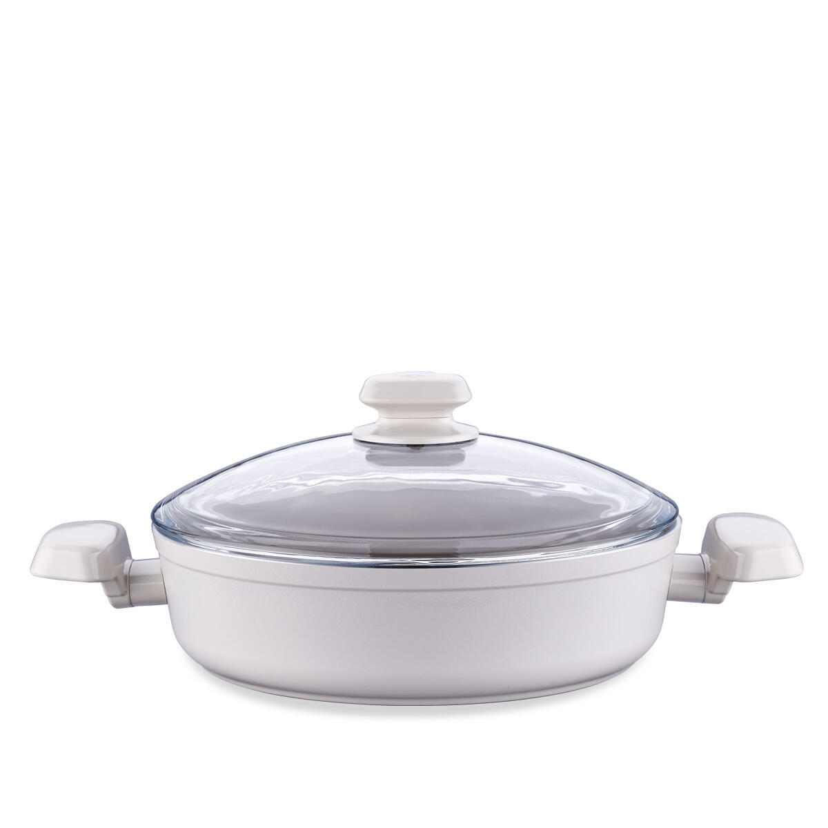 Korkmaz Sığ Tencere Ornella Sera 28*7,5 A3976 Vanilya