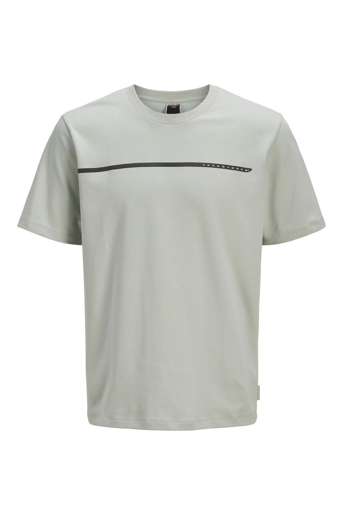 Jack&Jones Tişört 12273120 Açık Gri