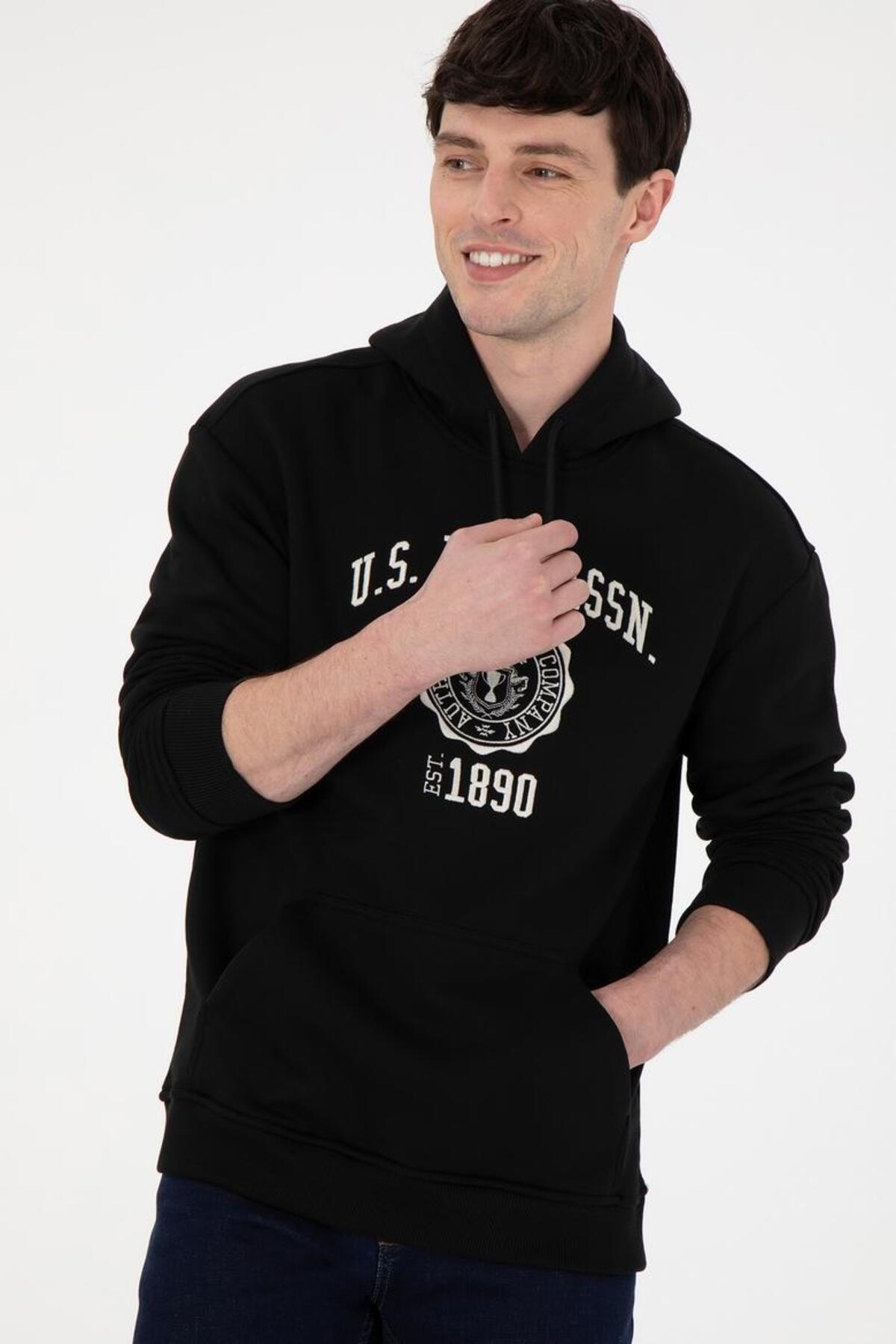 U.S Polo Assn. Sweatshirt 1946819 G081SZ082 Siyah