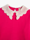 Koton Sweatshirt Kız Çocuk 4WKG10037AK Pembe 13-14