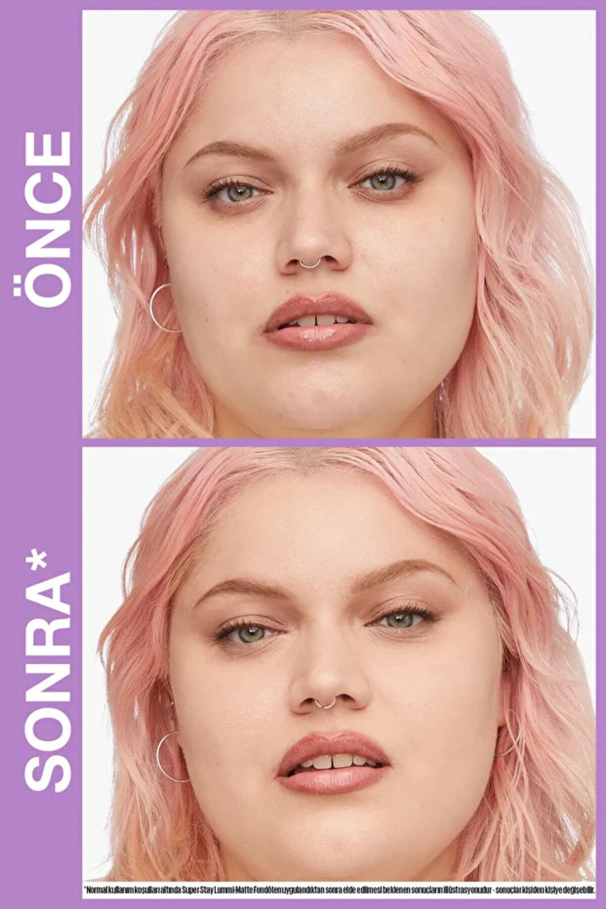 Maybelline Fondöten Lumi Matte No:96