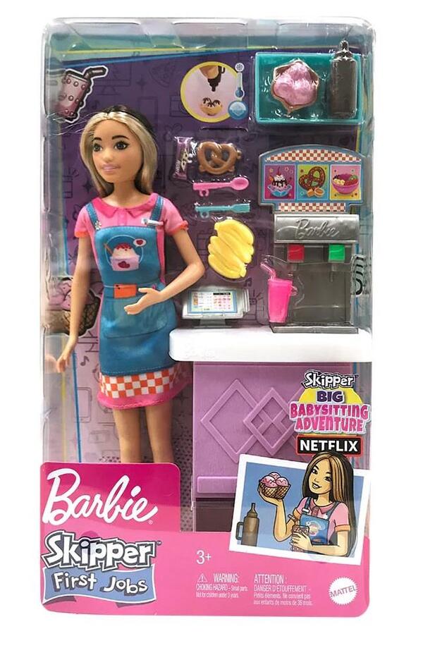 Barbie Skipperın Atıştırmalık Standı MTL-HKD79