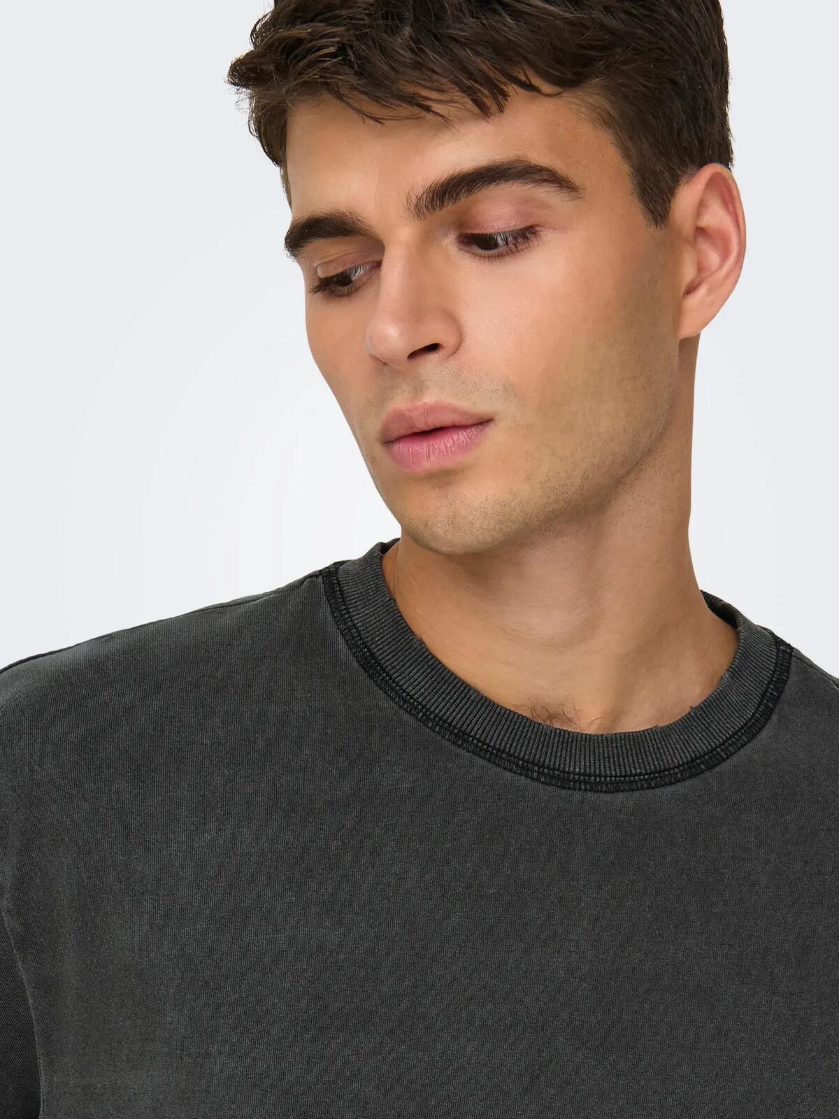 Only&Sons Tişört 22030505 Siyah