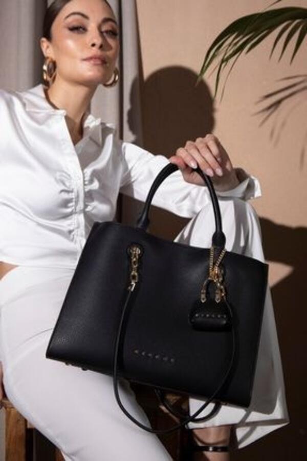 Sisley Kadın El Çantası SLY_151 Siyah