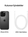 Apple Cep Telefonu Iphone 16 Pro 128GB Black Titanium