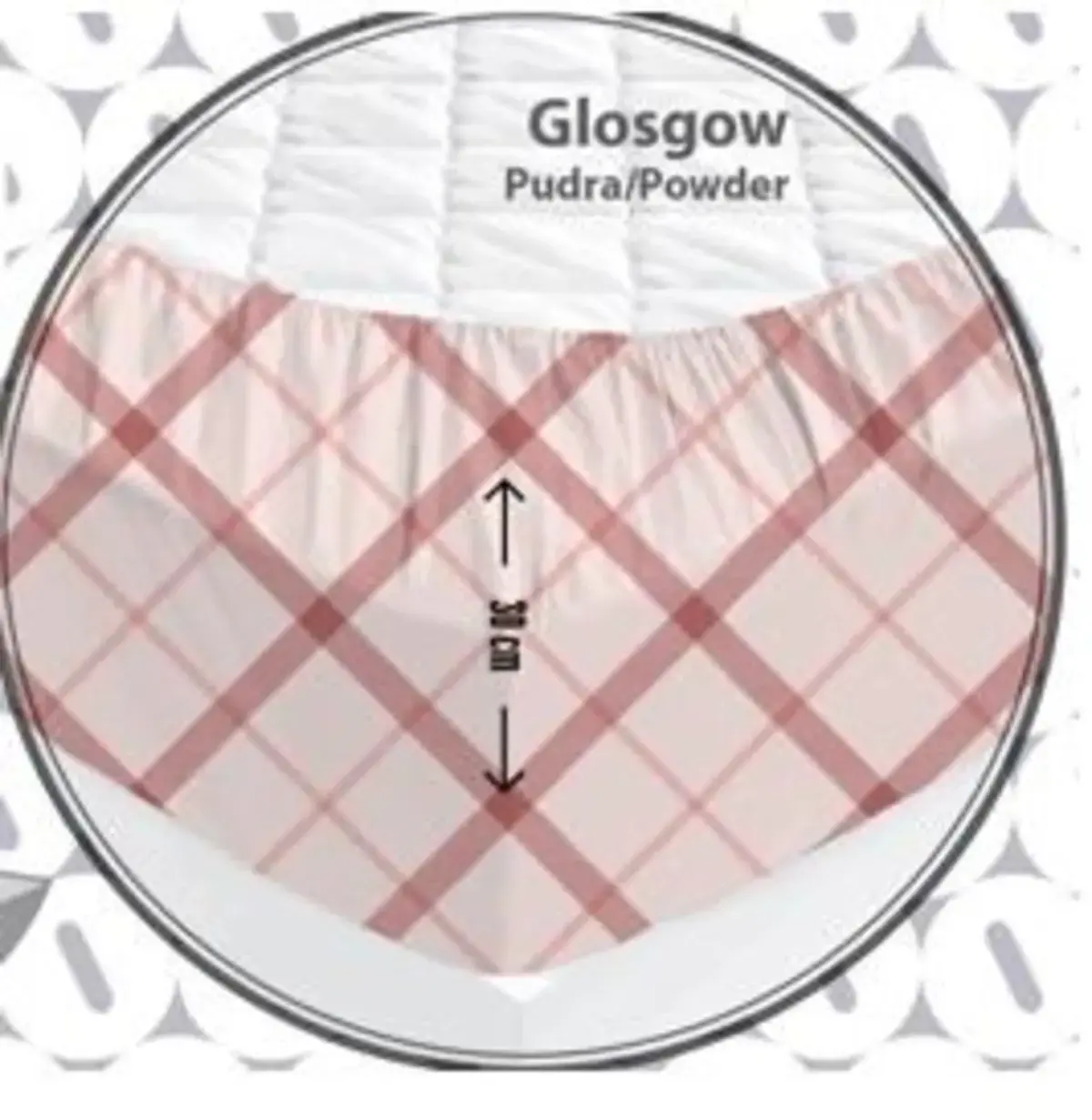 Özdilek Çarşaf Tk Fitted Glosgow Pudra