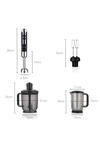 Korkmaz Blender Seti Mia Mega A447-12 Siyah