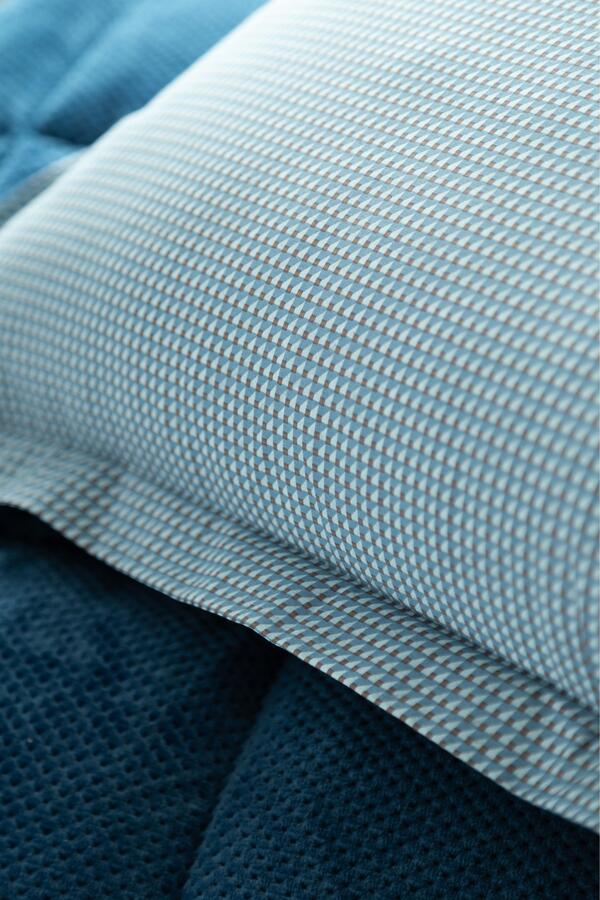 Apricitas Home Uyku Seti Çift Kişilik Softly Pıcassa Indıgo