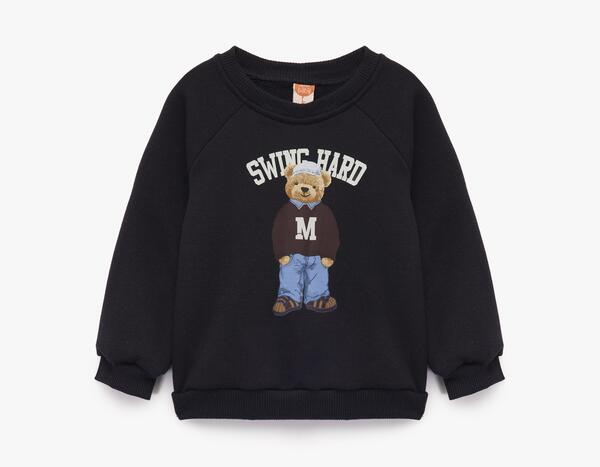 Koton Sweatshirt Erkek Bebek 6WMB10050TK Lacivert