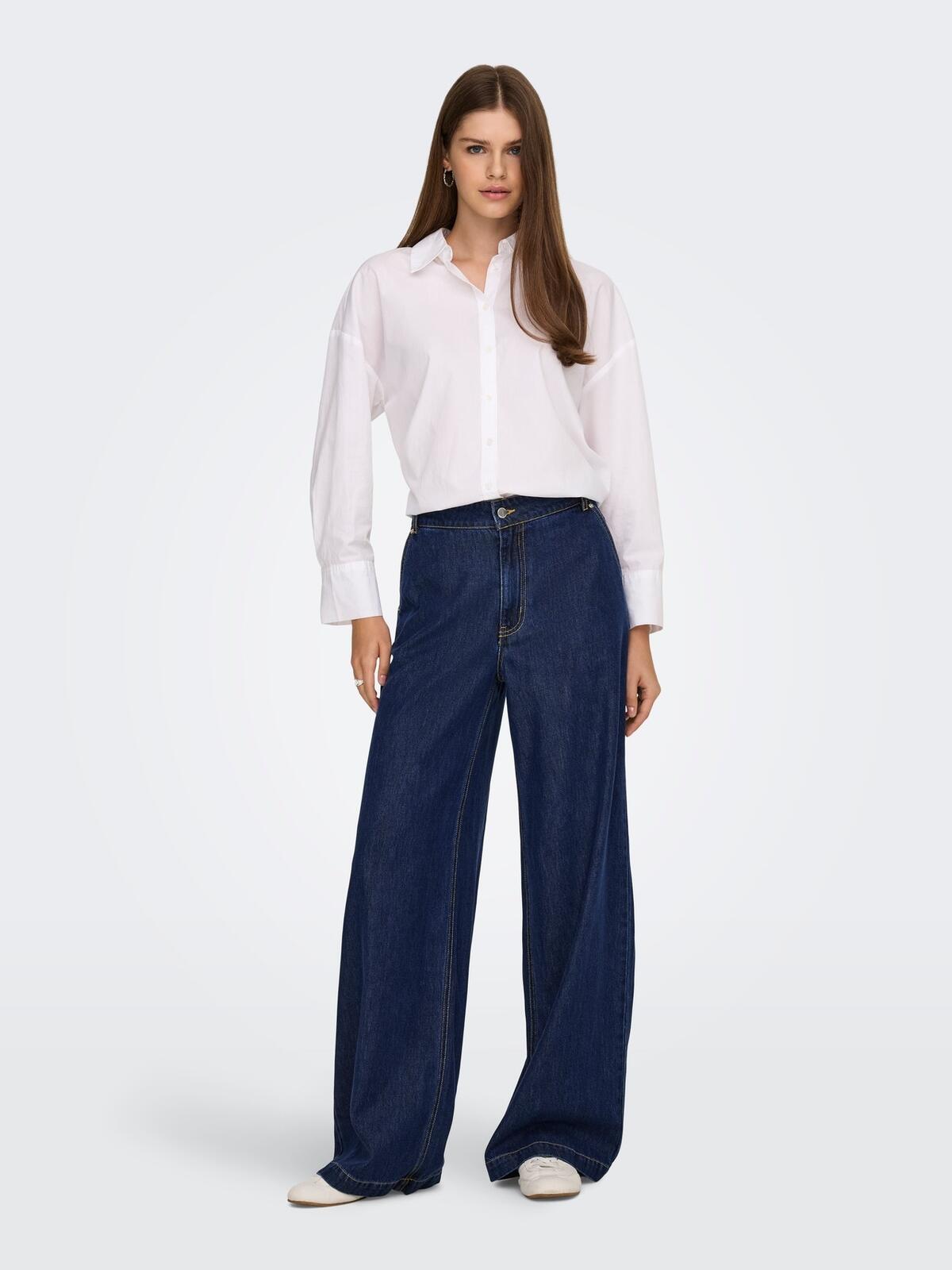 Only Pantolon 15352065 Koyu Mavi