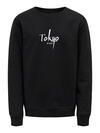 Only&Kids Boy Sweatshirt 15314136 Siyah