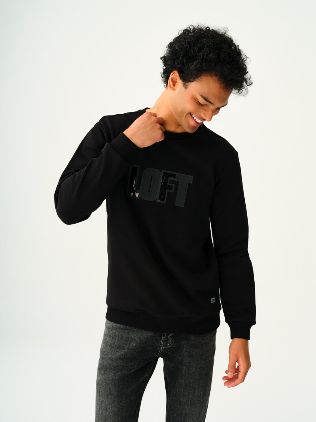 Loft Sweatshirt LF2037420 Siyah