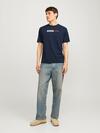 Jack&Jones Tişört 12233999 Koyu Mavi