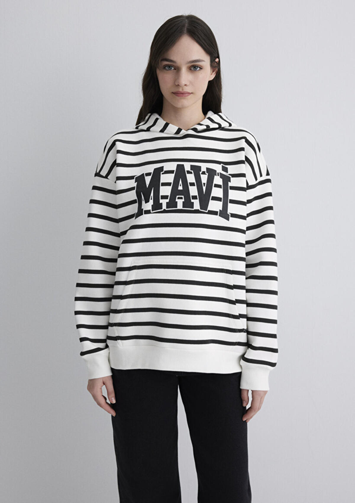 Mavi Sweatshirt M1S10118-84603 Beyaz