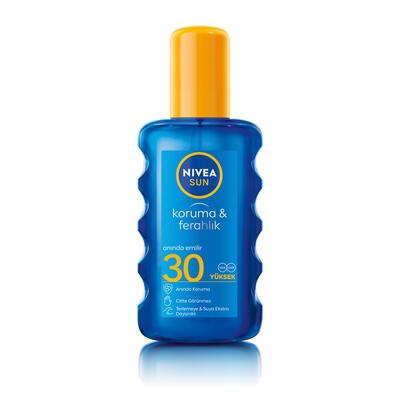 Nivea Sun Güneş Spreyi Koruma&Ferahlık Inv. SPF30 200Ml (Dy)
