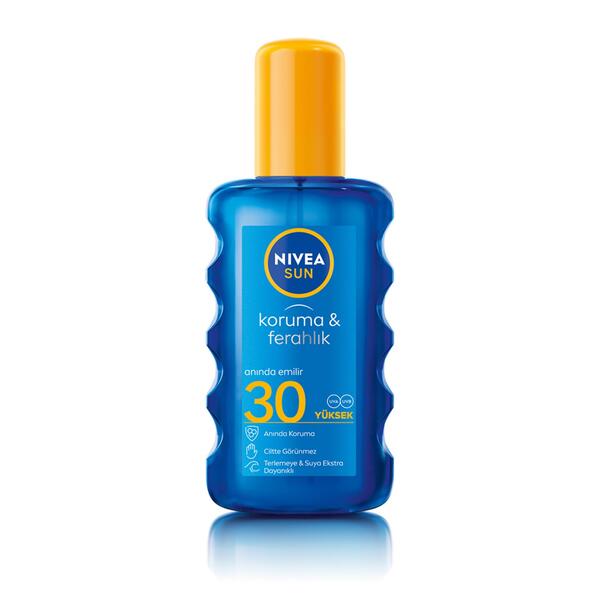 Nivea Sun Güneş Spreyi Koruma&Ferahlık Inv. SPF30 200Ml