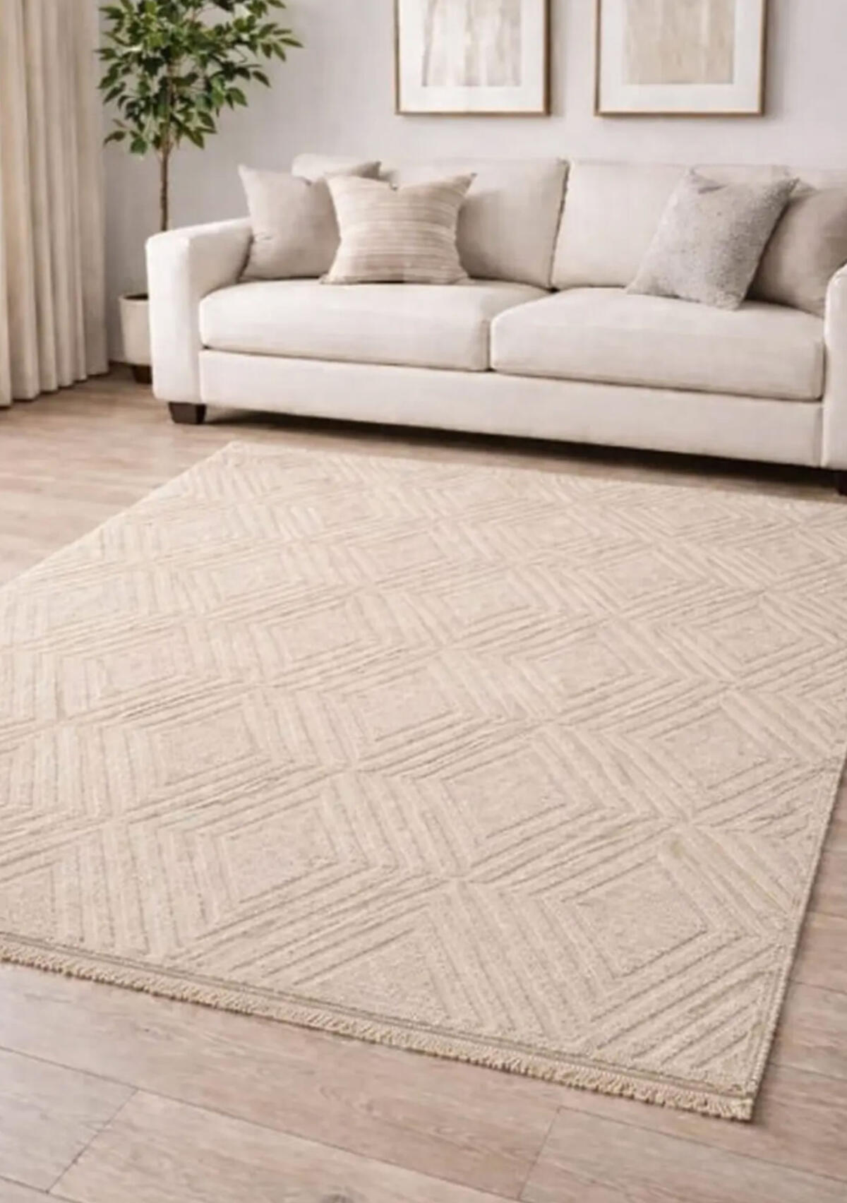 Livdora Halı 120*190 Grafh Bej