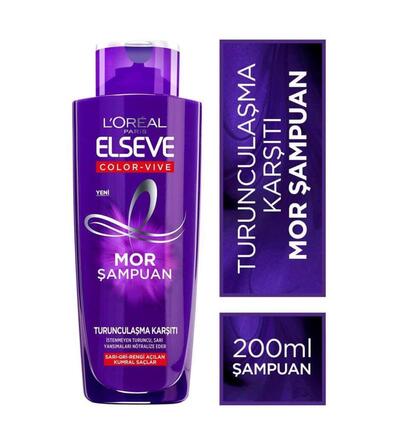 Elseve Şampuan Mor Turunculaşma Karşıtı 200Ml (Dy)