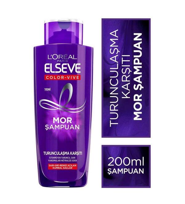 Elseve Şampuan Mor Turunculaşma Karşıtı 200Ml
