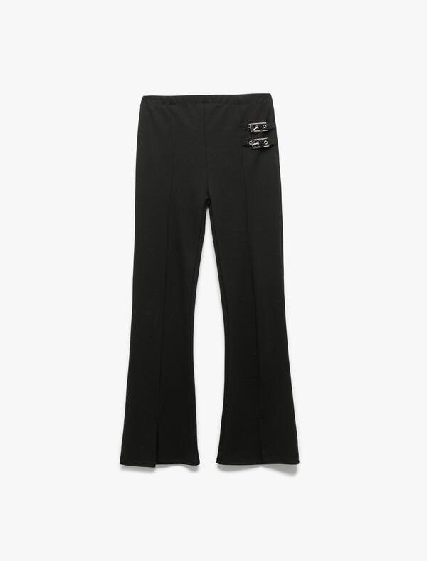 Koton Pantolon Kız Çocuk 6WKG40032AK Siyah