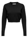 Only Crop Bluz 15262149 Siyah