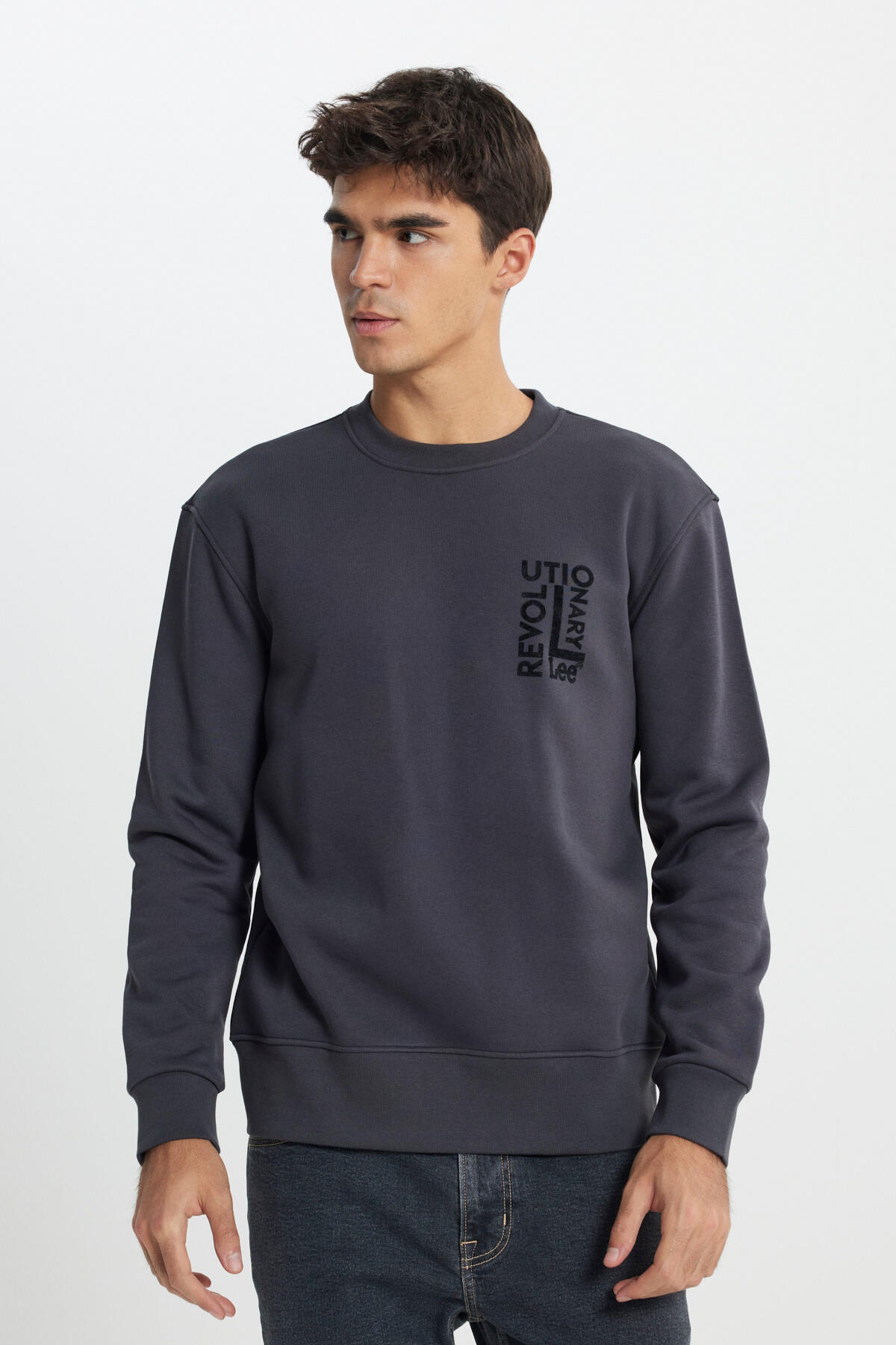 Lee Sweatshirt L24216633W Antrasit