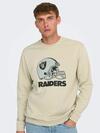 Only&Sons Sweatshirt 22031838 Krem