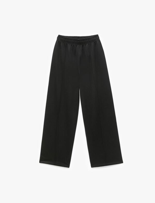 Koton Eşofman Altı Kız Çocuk 6WKG40071AK Siyah