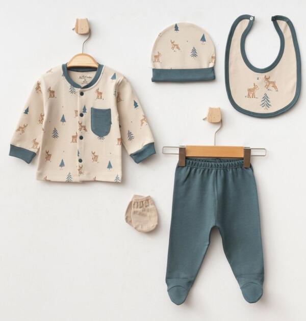 Aziz Bebe 5Li Set 5350 Bej