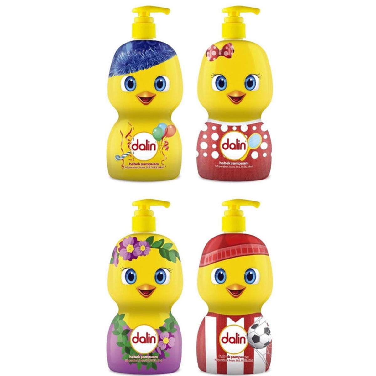 Dalin Şampuan Saç Ve Vücut Eğlen&Öğren Civciv 500Ml