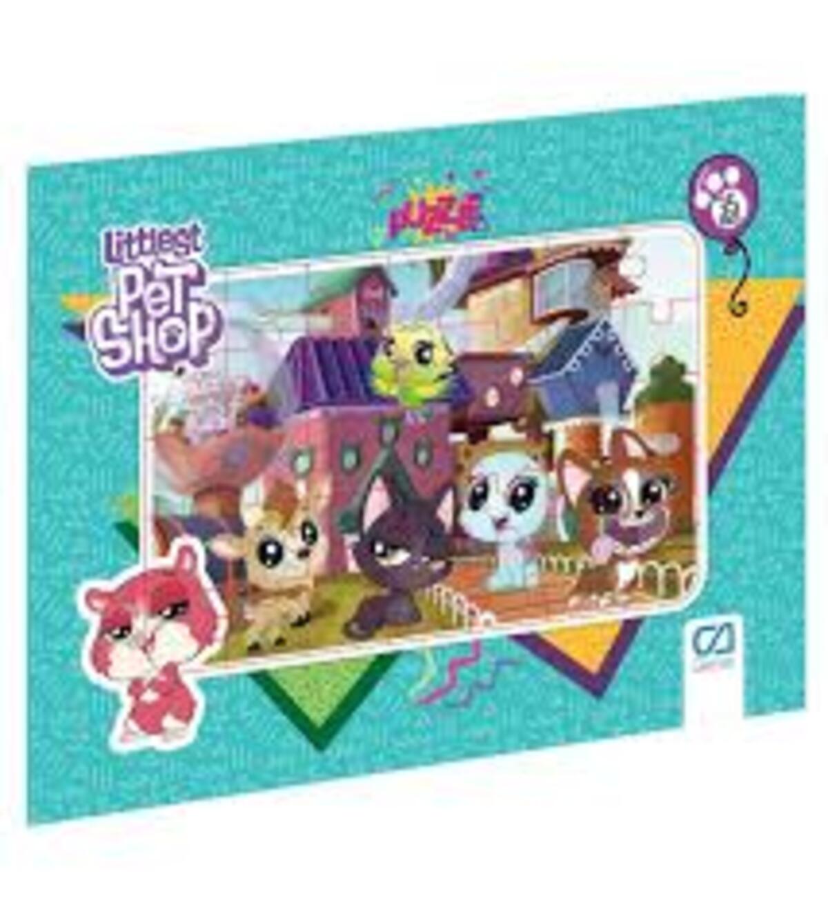 Ca Games Frame Puzzle 35 Parça Littlest Pet Shop CAFRM5018-5019