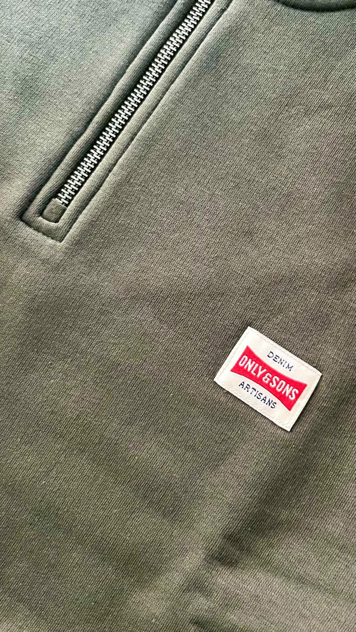 Only&Sons Erkek Sweatshirt 22039036 Yeşil