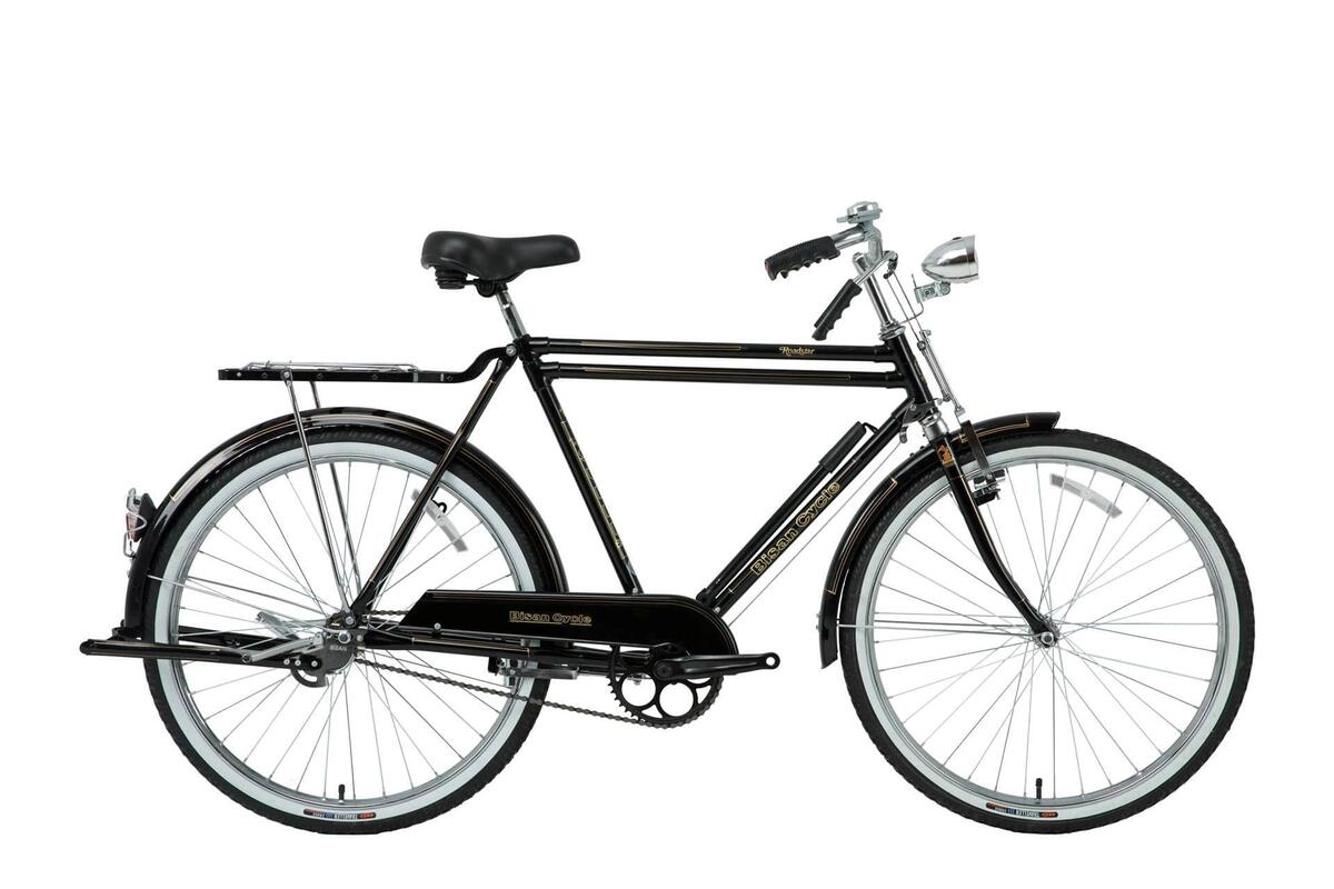 Bisan Bisiklet Roadstar Classic (26") Parlak Siyah-Siyah/Gold