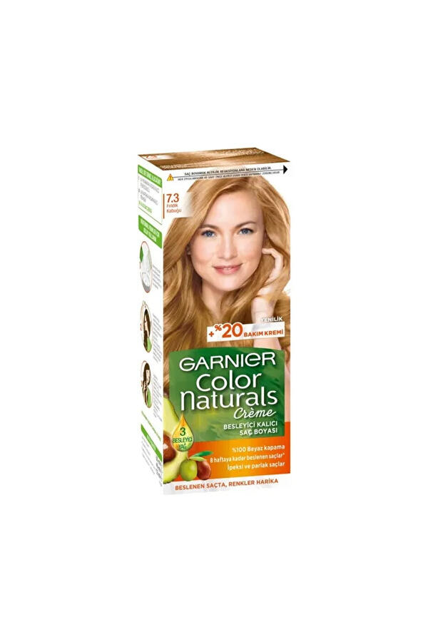 Garnier Saç Boyası Color Naturals No:73 Fındık Kabuğu