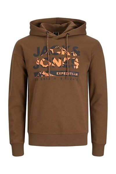 Jack&Jones Sweatshirt 12220538 Kahverengi