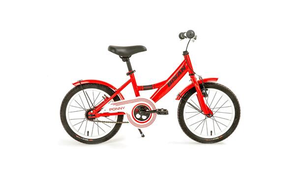 Bisan Bisiklet Ponny (16") Bayrak Kırmızısı-Kırmızı