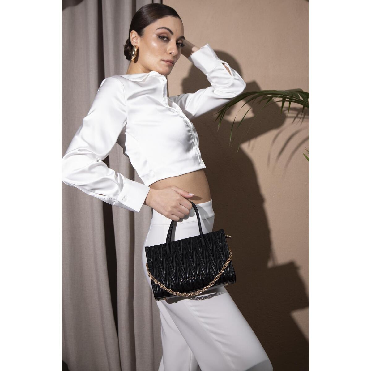 Sisley Kadın El Çantası SLY_179 Siyah