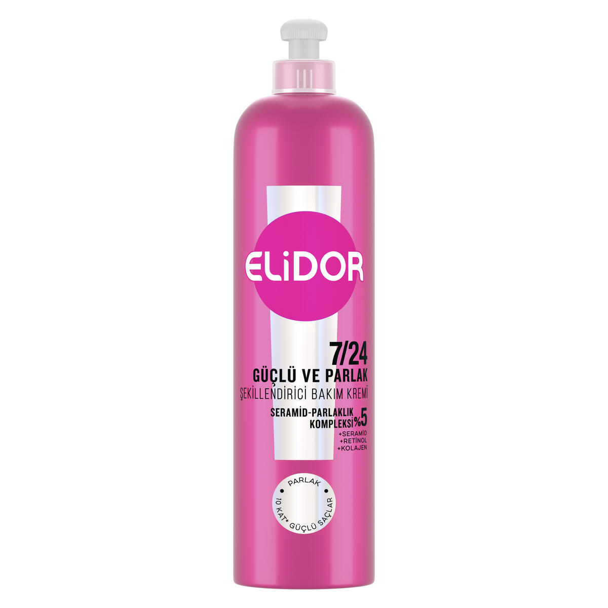 Elidor Saç Kremi 7/24 Güçlü&Parlak 240Ml