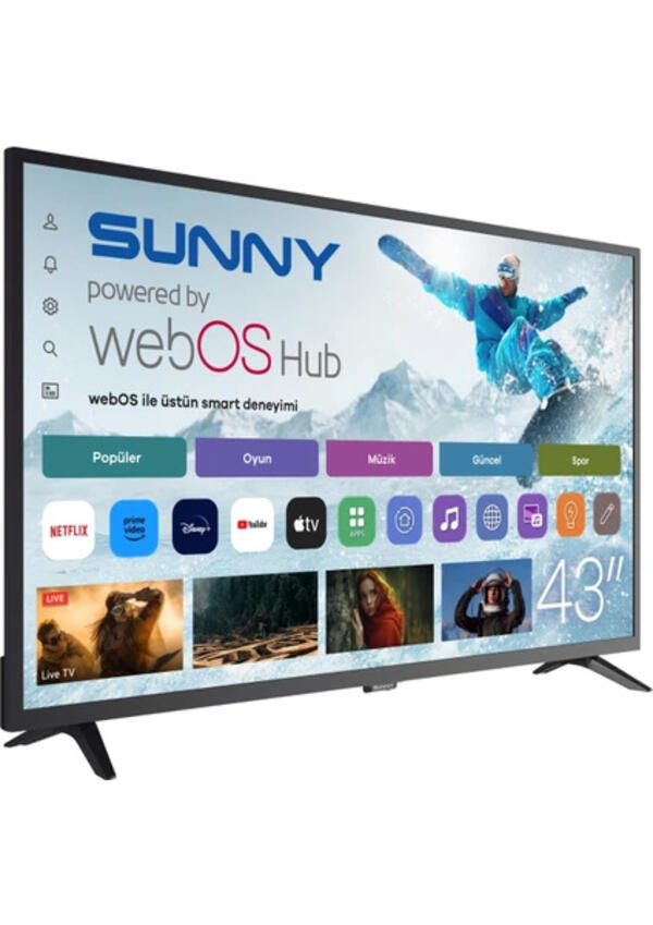 Sunny Led Tv 43" SN43DAL540 WebOS