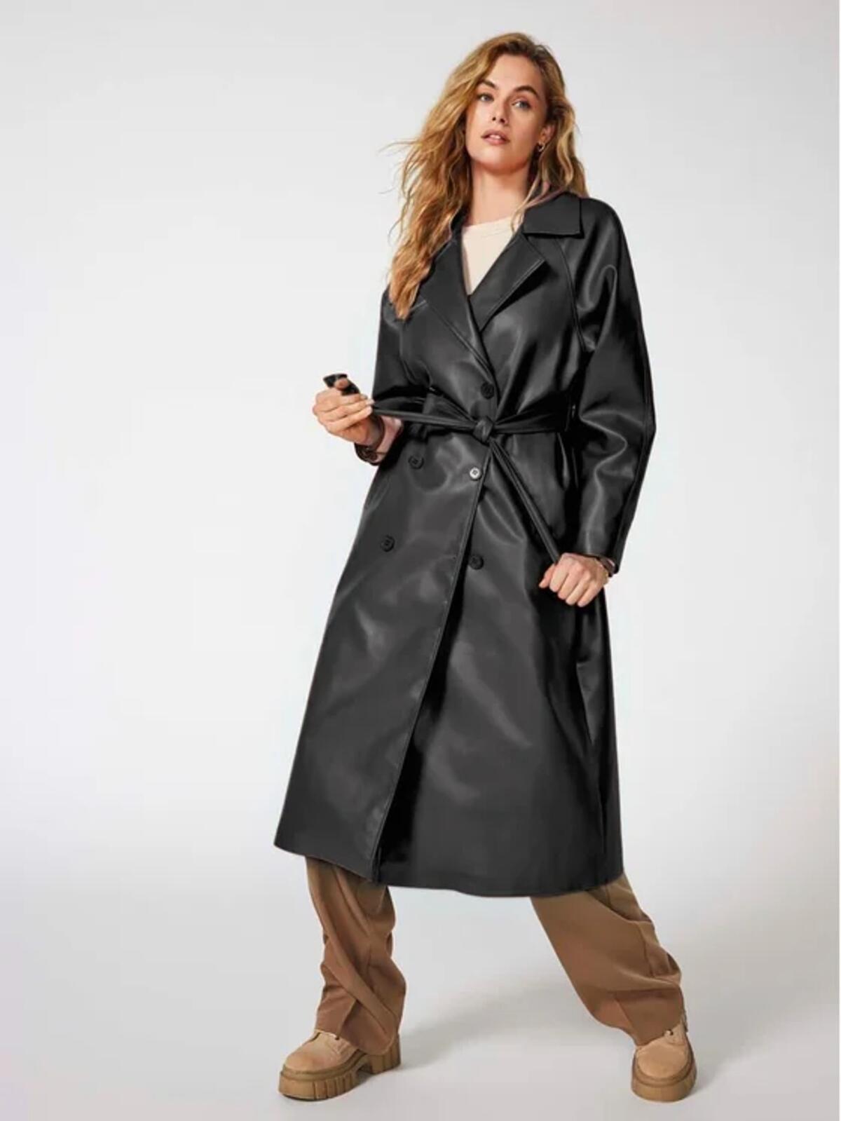 Only Trençkot 15294002 Siyah