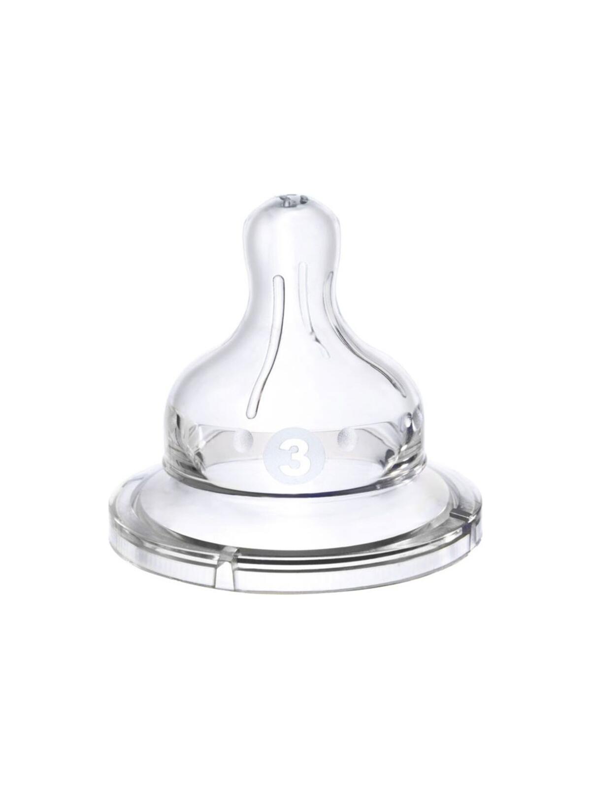 Wee Baby Biberon Emziği Silikon Geniş Ağız No:3 RB854