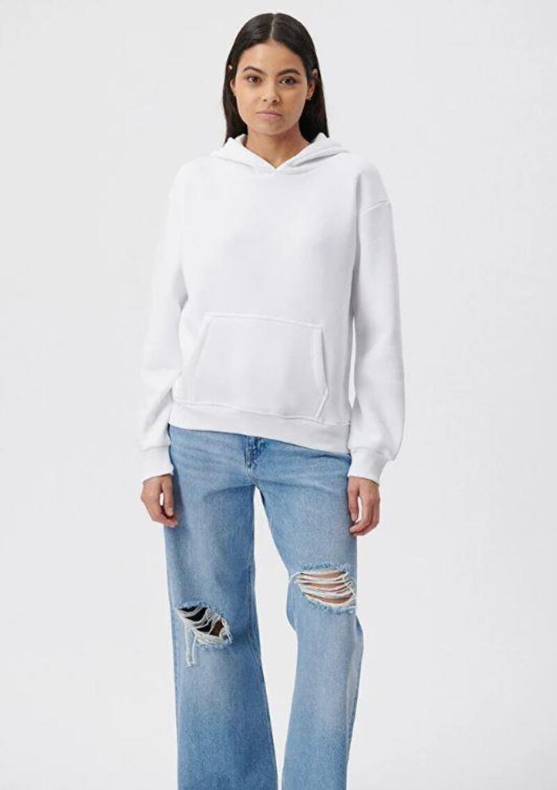 Mavi Sweatshirt M167299-70000 Beyaz