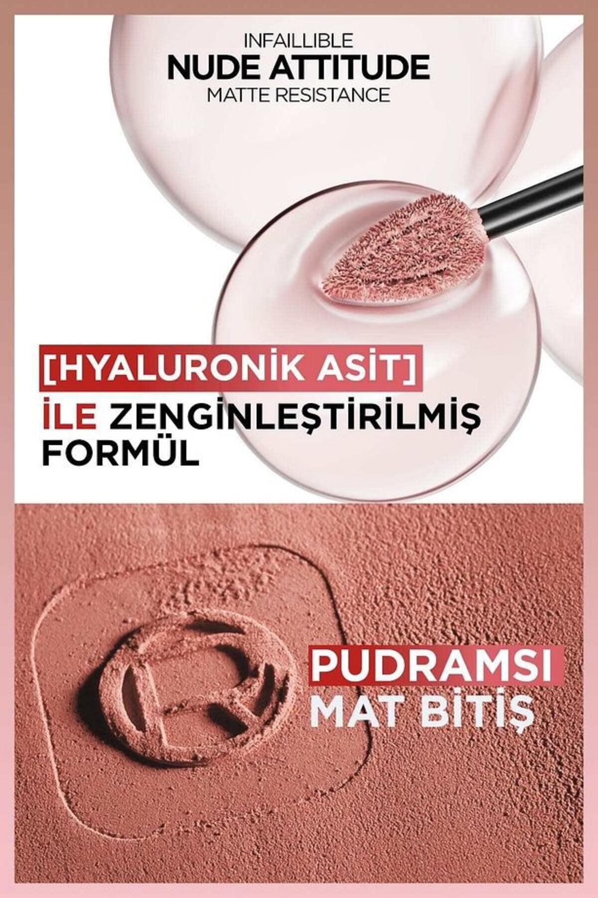 Loreal Paris Ruj Likit İnfaillible Matte Resistance No:625