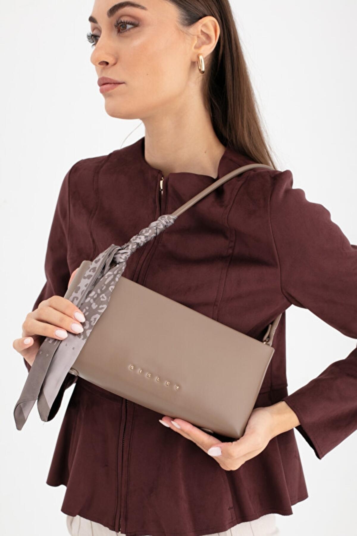 Sisley Kadın Kol Çantası SLY_281 Taş Sisley Kadın Kol Çantası SLY_281 Taş