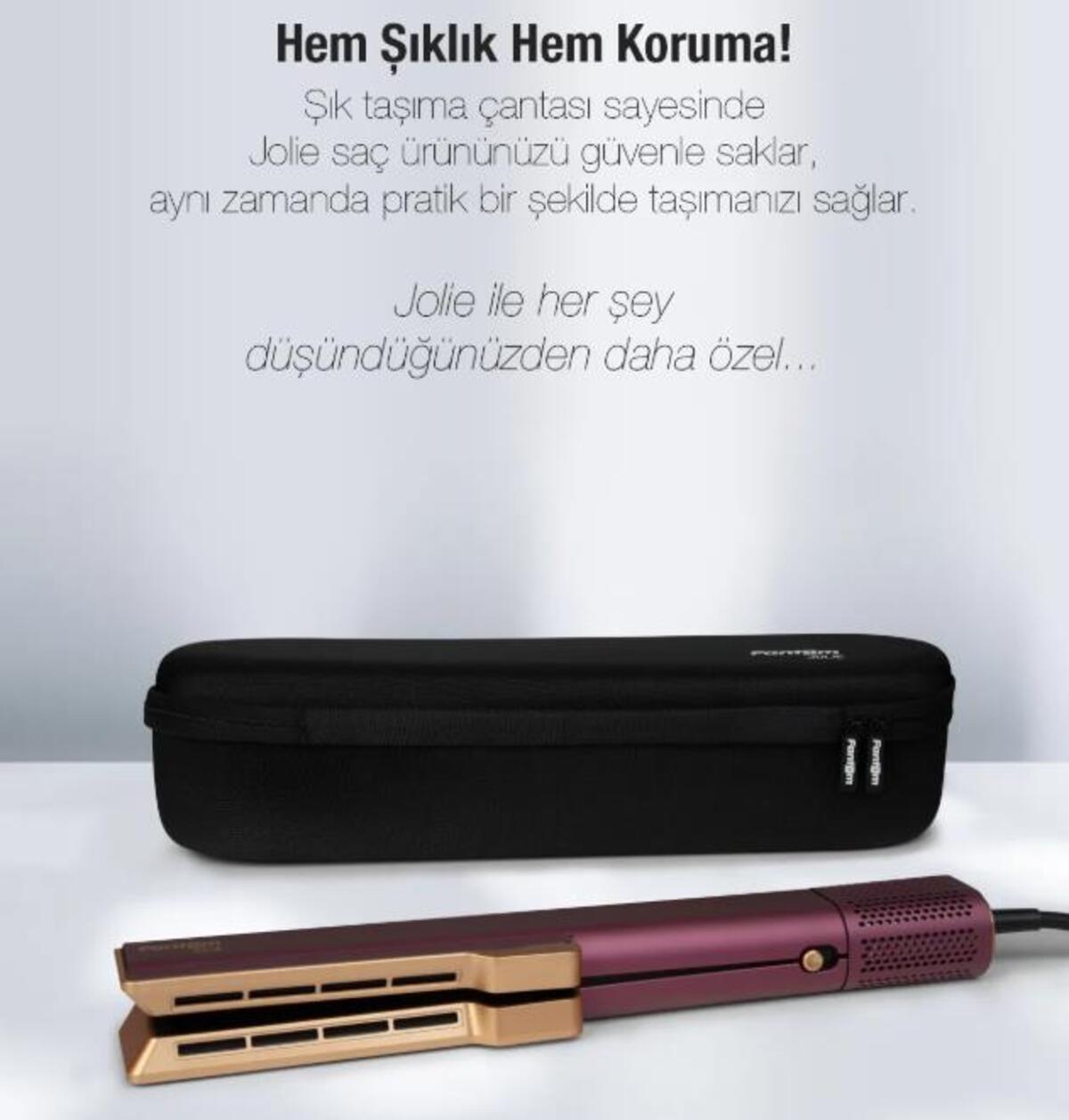 Fantom Saç Şekillendirici Jolıe Hs1500 Mürdüm