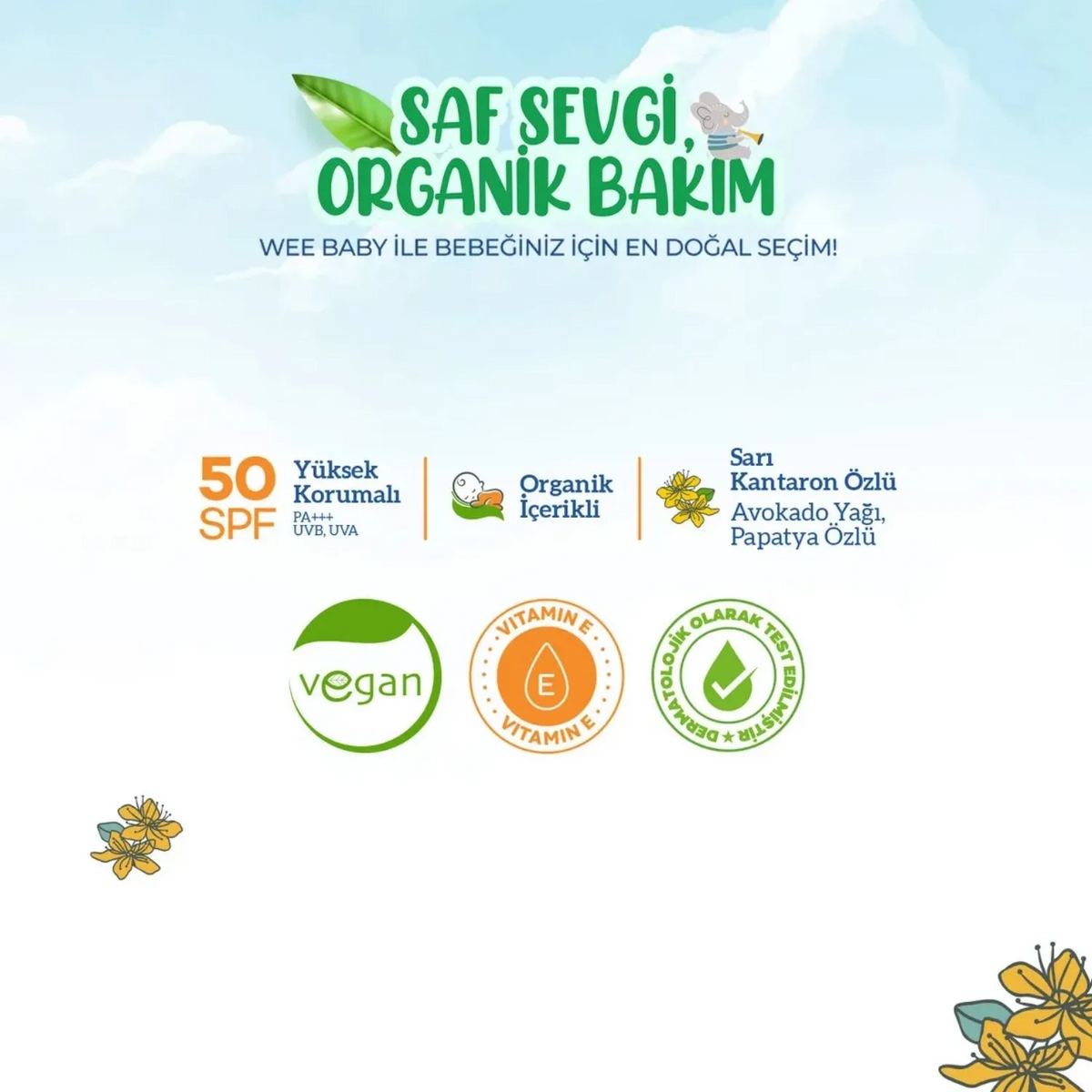 Wee Bebek Güneş Kremi 75Ml