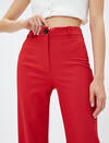 Koton Pantolon 3WAL40127IW Kırmızı