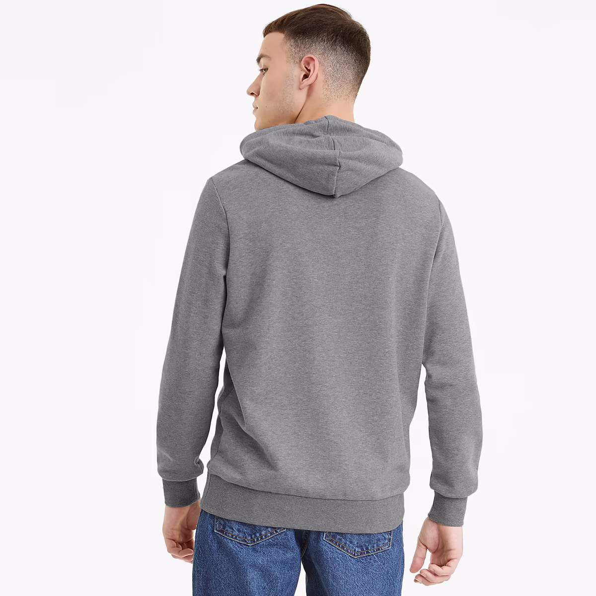 Puma Hoodie Classics Logo Hoodie Tr 530084_03 Gri